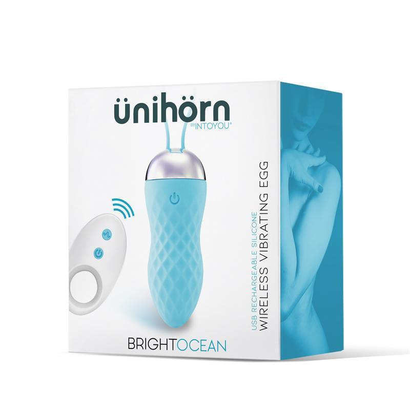 Unihorn Brightocean Egg vibrator tirkizni - EROTIC - Sex Shop
