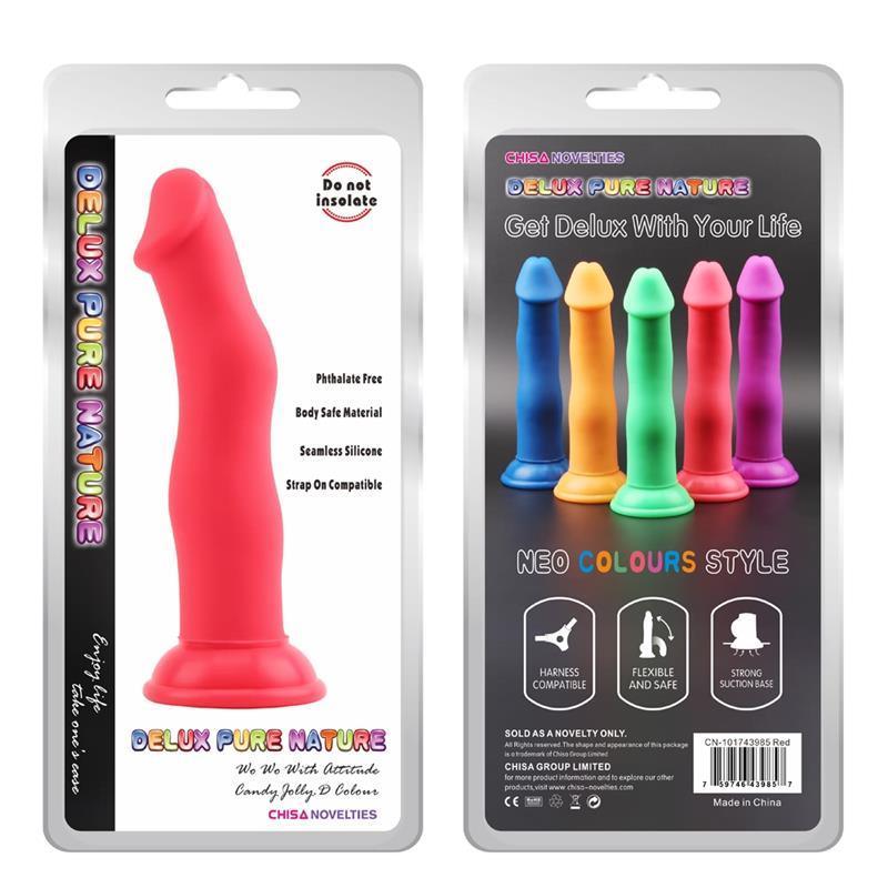 Chisa Novelties Jolly D Red dildo 22cm - EROTIC - Sex Shop