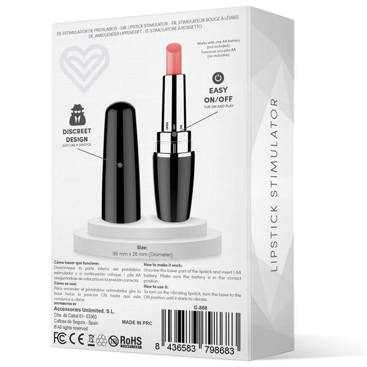 Latetobed Viblips Lipstick Stimulator - EROTIC - Sex Shop