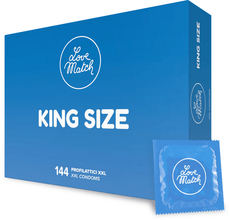 Love Match king size kondom 1 kom - EROTIC - Sex Shop