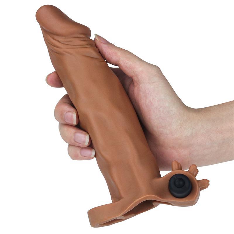 Lovetoy navlaka za penis s vibratorom 18,5cm - EROTIC - Sex Shop