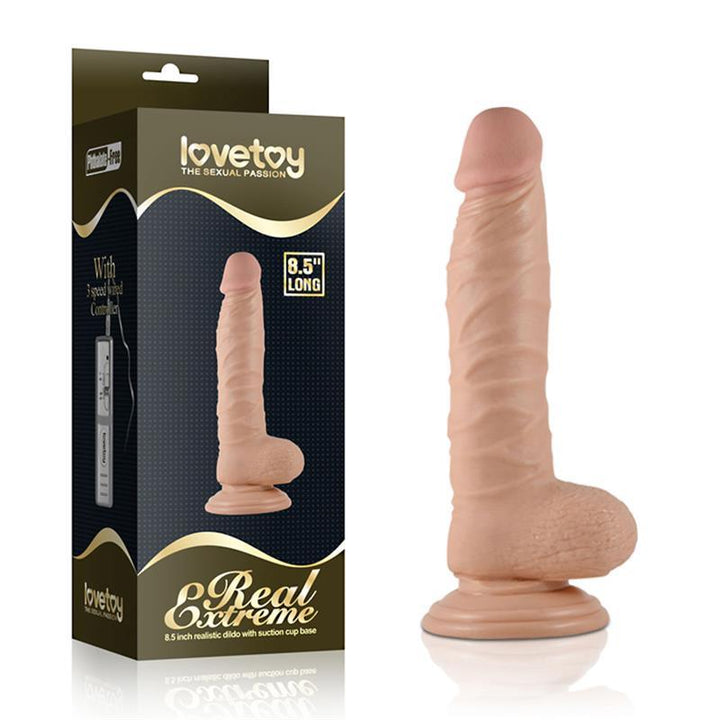 Lovetoy Real Extreme dildo 8,5" 22cm x 3,6cm - EROTIC - Sex Shop