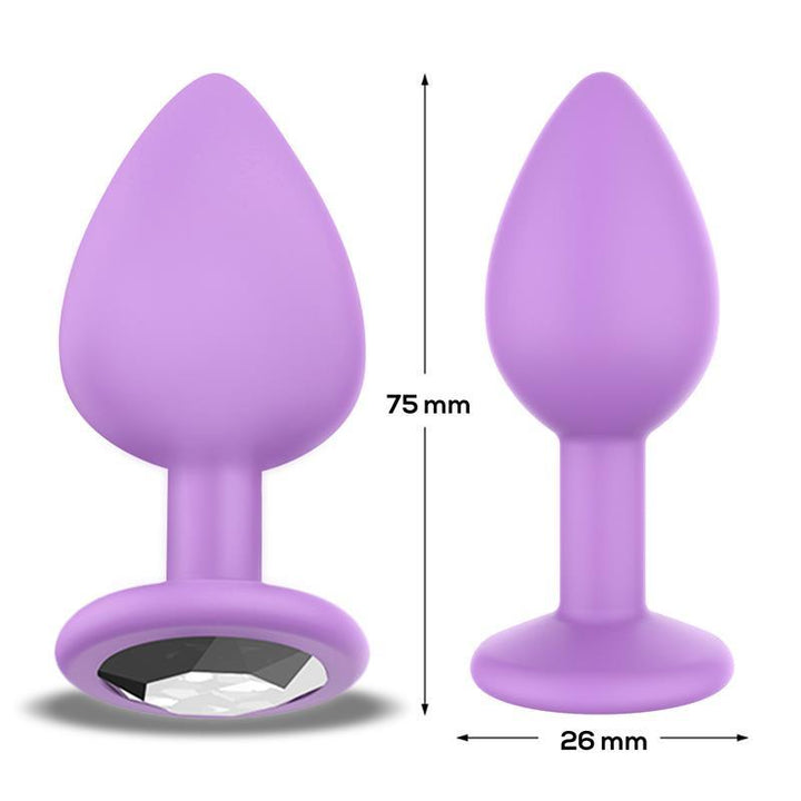 Afterdark Sparkly Butt Plug Lilac S - EROTIC - Sex Shop