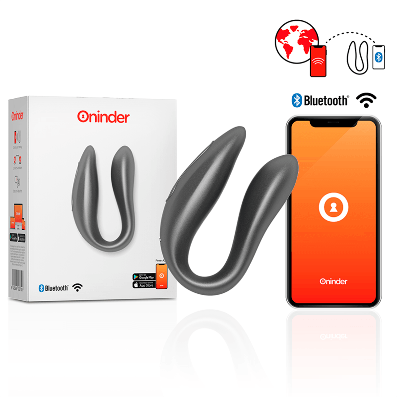 Oninder Double Pleasure G-Spot & Clitoral Stimulator App Controlled - EROTIC - Sex Shop