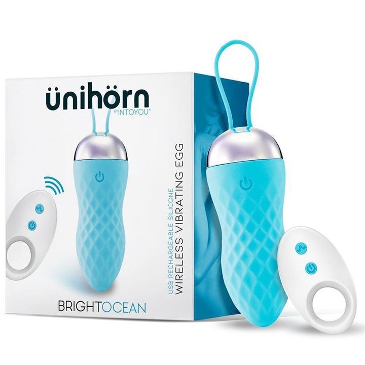 Unihorn Brightocean Egg vibrator tirkizni - EROTIC - Sex Shop