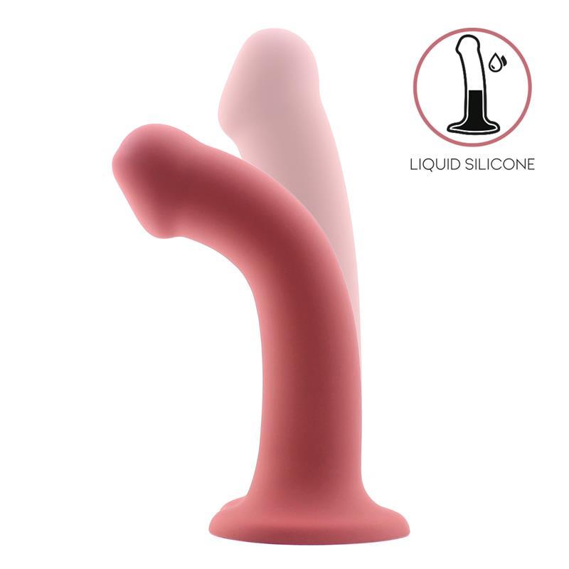 Action Bouncy Liquid Silicone Dildo 18cm - EROTIC - Sex Shop