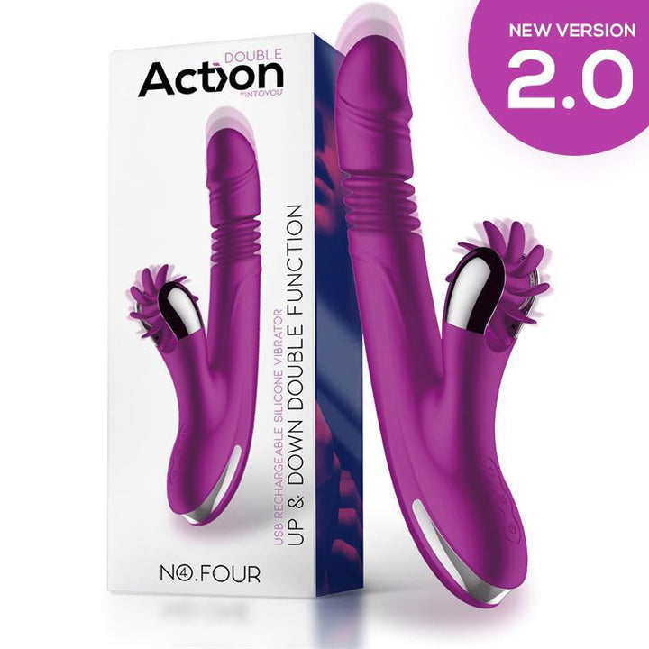 Action No.Four Up And Down Double Function Vibrator - EROTIC - Sex Shop