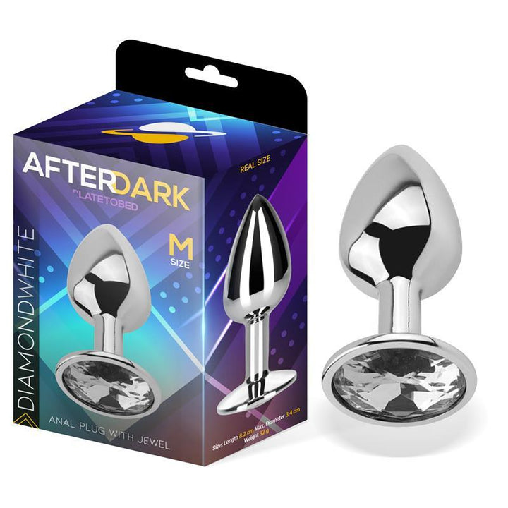 Afterdark Aluminium Diamond Butt Plug S/M/L - EROTIC - Sex Shop