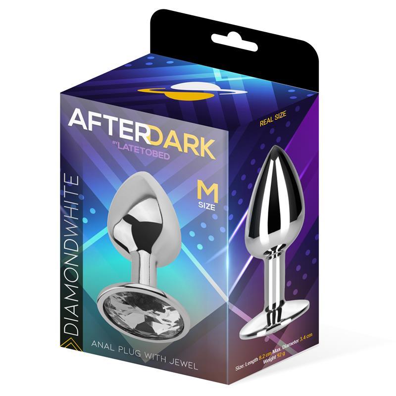 Afterdark Aluminium Diamond Butt Plug S/M/L - EROTIC - Sex Shop
