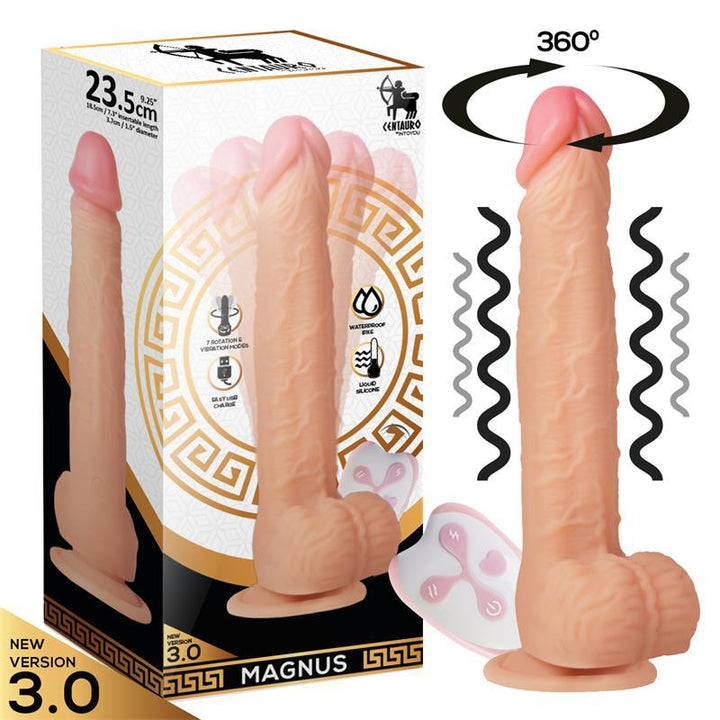 Centauro Magnus 3.0 realistični vibrirajući dildo - EROTIC - Sex Shop