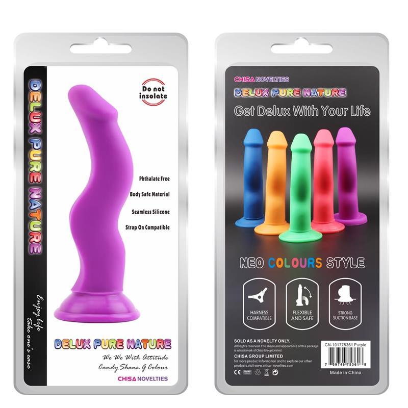 Chisa Novelties Shane G Purple dildo 20,5cm - EROTIC - Sex Shop