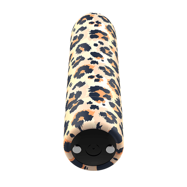 Custom Bullets Leopard Magnetic Vibrator - EROTIC - Sex Shop