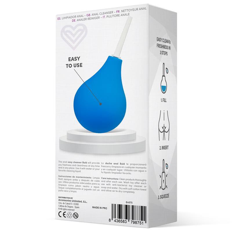 Latetobed Buld Easy Cleanser Blue klistir - EROTIC - Sex Shop