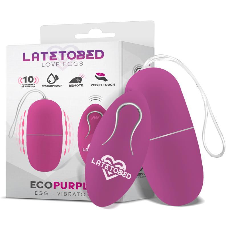 Latetobed Ecopurple Egg Vibrator - EROTIC - Sex Shop