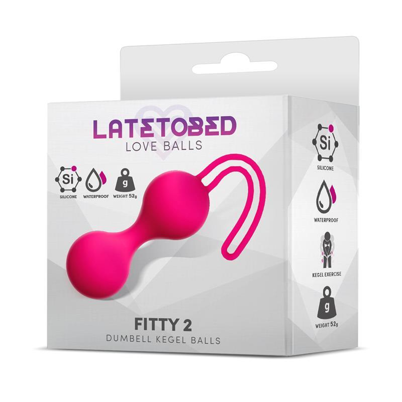 Latetobed Fitty 2 Dumbell Kegel Balls - EROTIC - Sex Shop