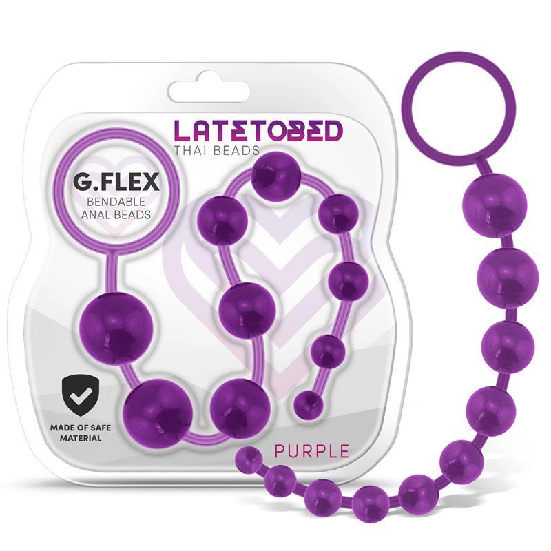Latetobed G.Flex Bendable Thai Anal Beads - EROTIC - Sex Shop