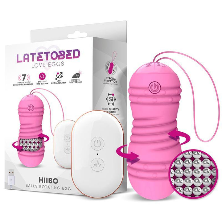 Latetobed Hiibo vibrirajuće i rotirajuće jaje - EROTIC - Sex Shop