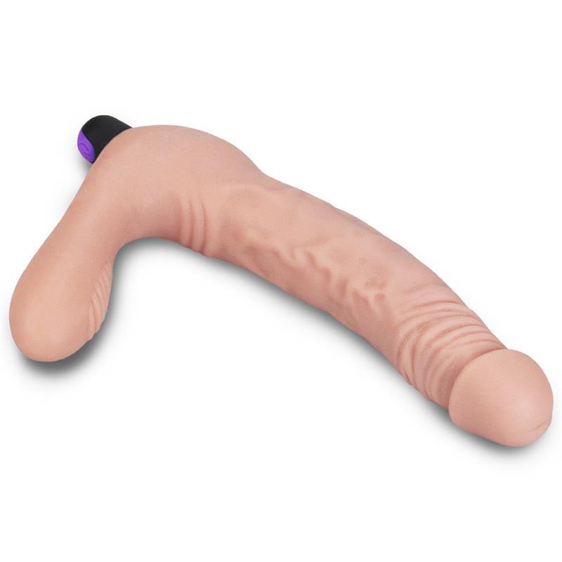 Lovetoy Joy strapless Strap-On dvostruki dildo s vibracijom, USB - EROTIC - Sex Shop