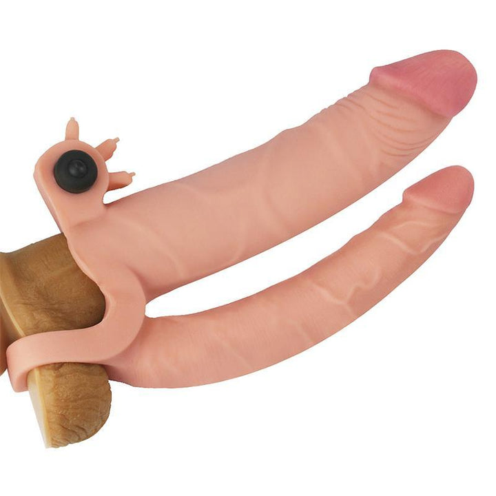 Lovetoy navlaka za penis s analnim dildo i vibrirajućim metkom - EROTIC - Sex Shop