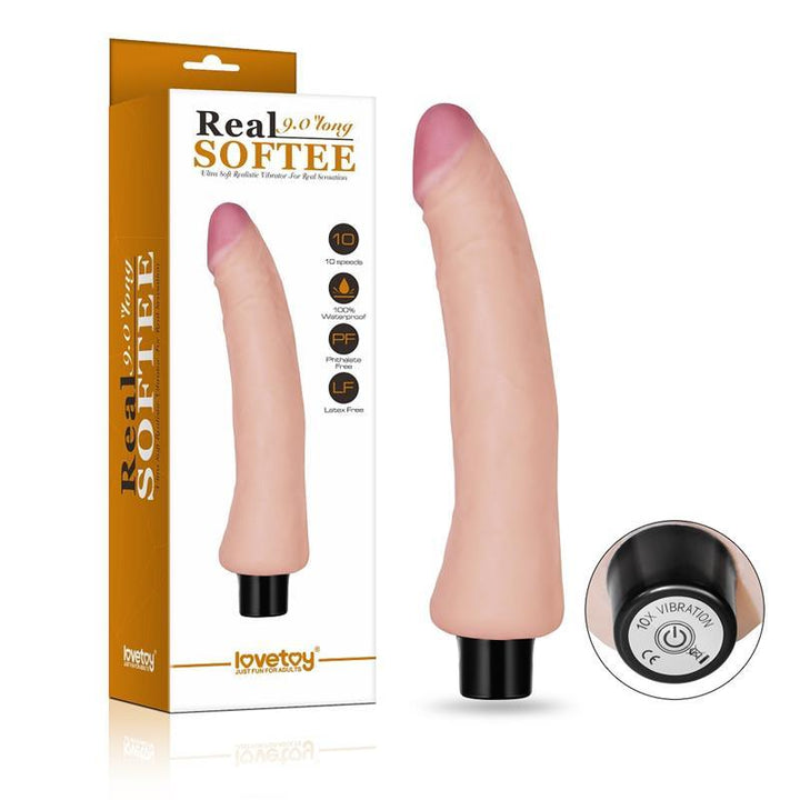 Lovetoy Real Softee vibrator 23cm - EROTIC - Sex Shop