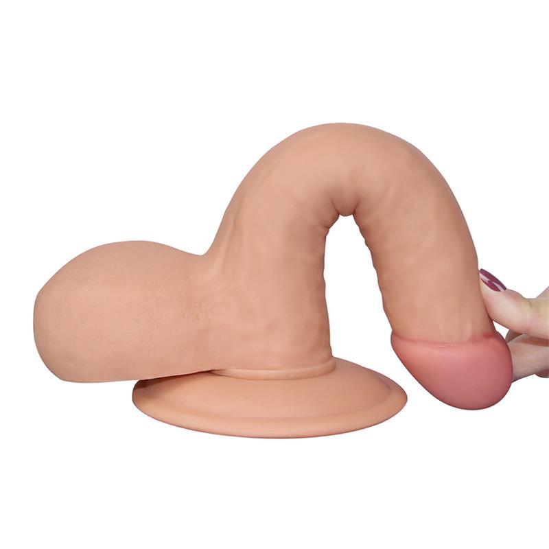 Lovetoy Ultra Soft Dude dildo 7,5" 19cm x 4cm - EROTIC - Sex Shop