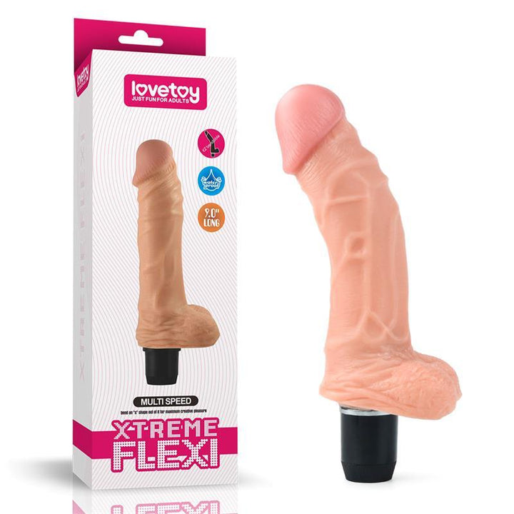 Lovetoy Xtreme Flexi vibrator 22cm - EROTIC - Sex Shop