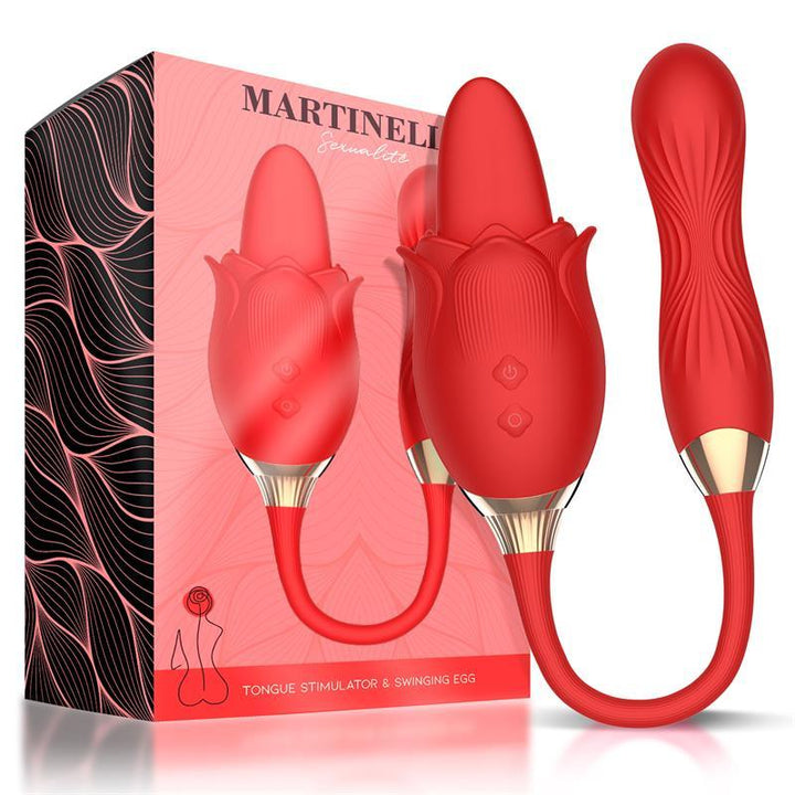 Martinella Double Tongue Stimulator - EROTIC - Sex Shop