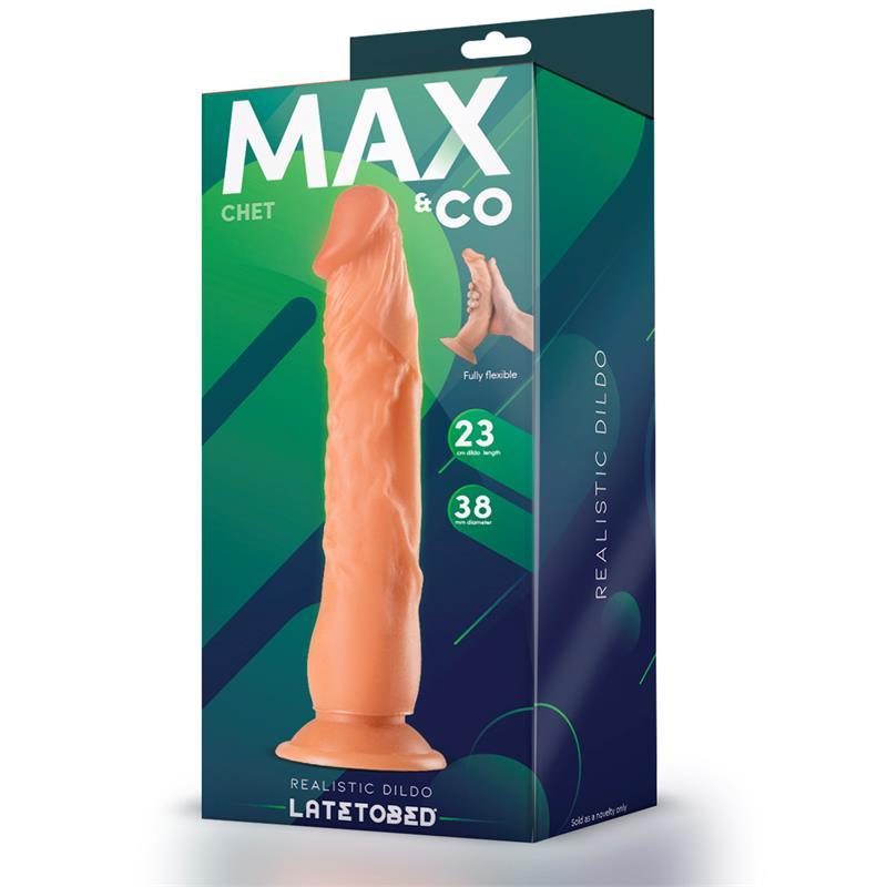 MAX&CO Chet realistični dildo 23 cm - EROTIC - Sex Shop
