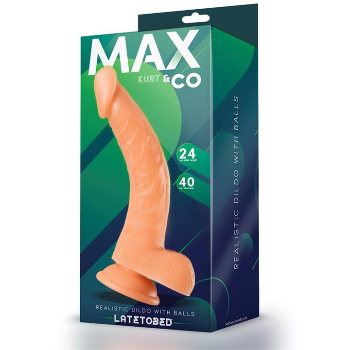 MAX&CO Kurt realistični dildo 24 cm - EROTIC - Sex Shop