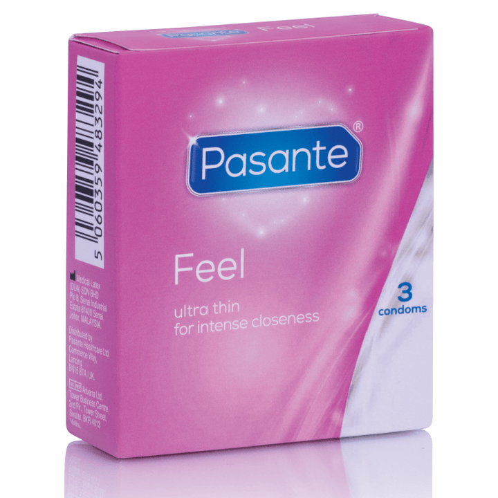 Pasante Feel ultra thin kondomi 3 kom - EROTIC - Sex Shop