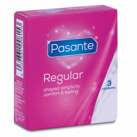 Pasante Regular kondomi 3 kom - EROTIC - Sex Shop