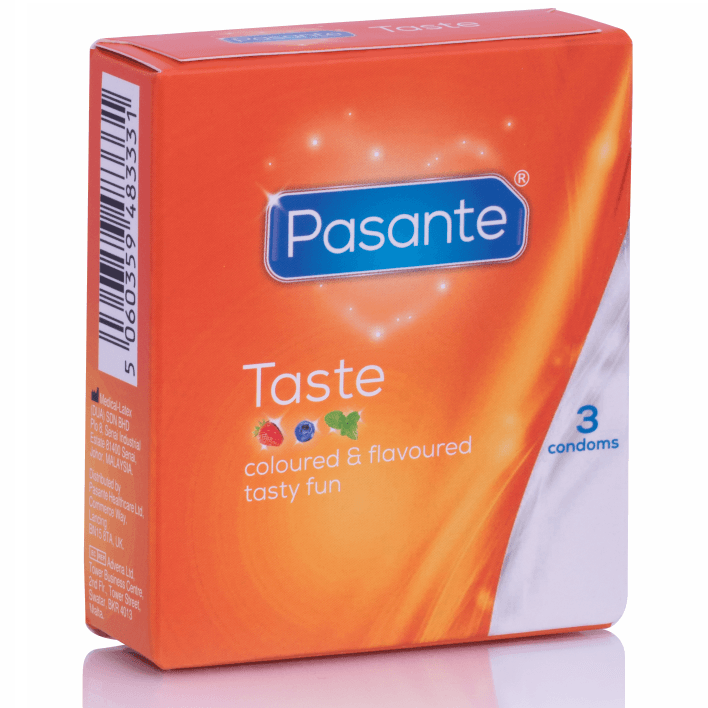Pasante Taste kondomi 3 kom - EROTIC - Sex Shop