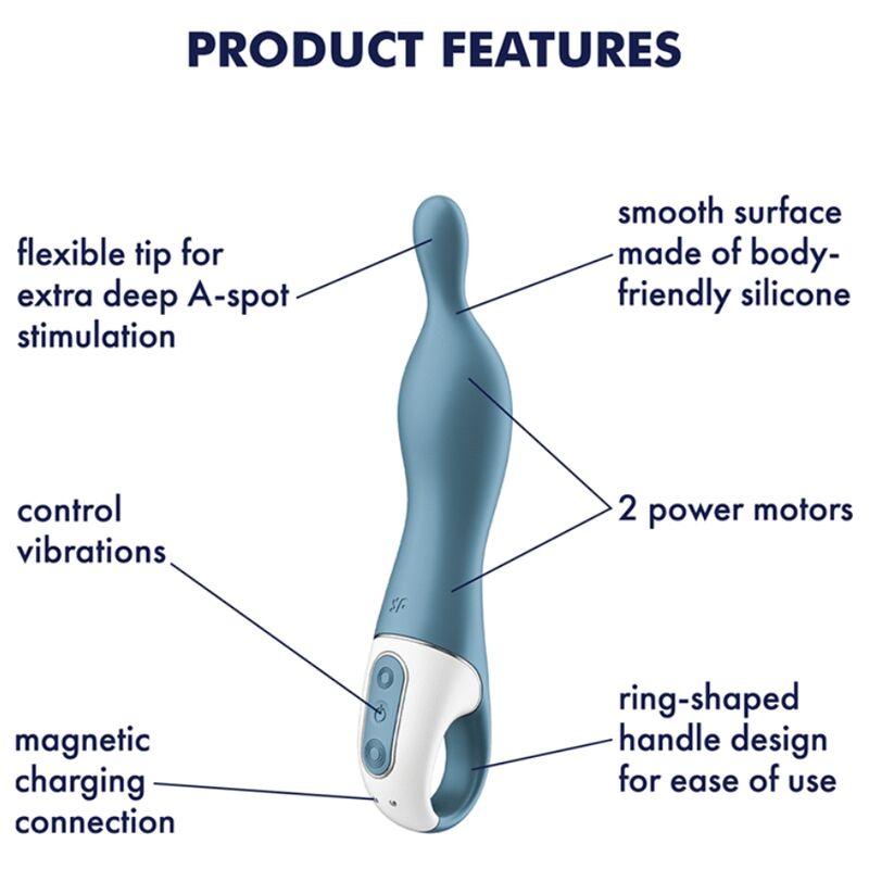 Satisfyer A-Mazing 1 A-Spot Vibrator - EROTIC - Sex Shop