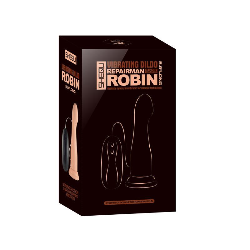 Shequ Robin dildo 17,6cm s daljinskim upravljačem - EROTIC - Sex Shop