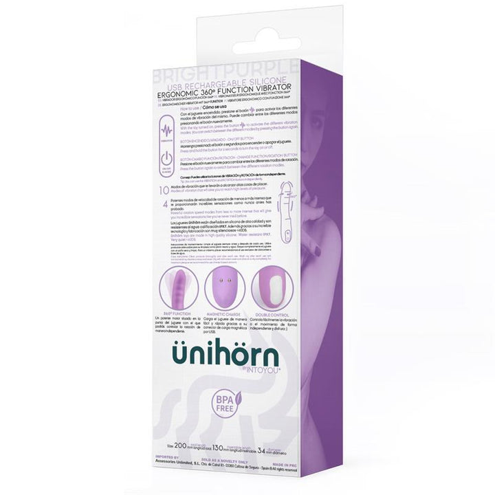 Unihorn Bright purple vibrator - EROTIC - Sex Shop