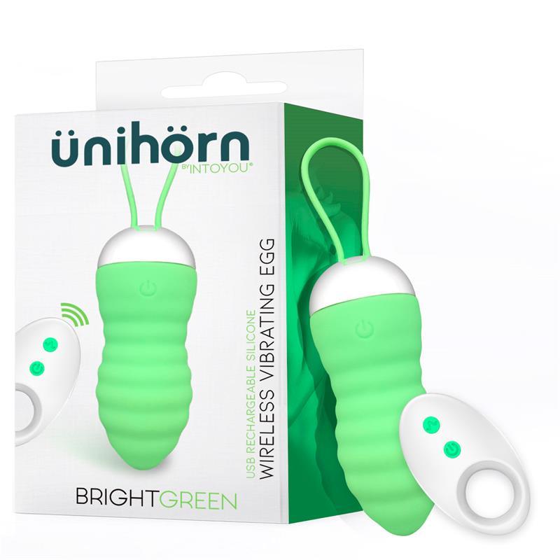 Unihorn Brightgreen Egg vibrator - EROTIC - Sex Shop