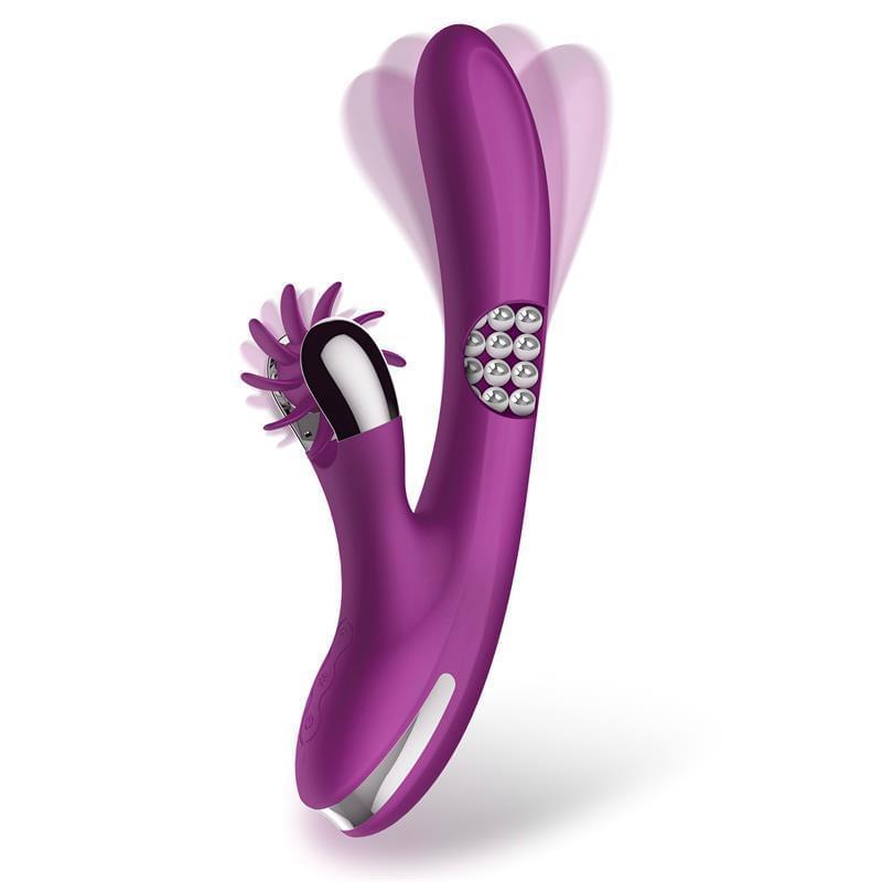 Action No.Three Rotating Double Function Vibrator - EROTIC - Sex Shop