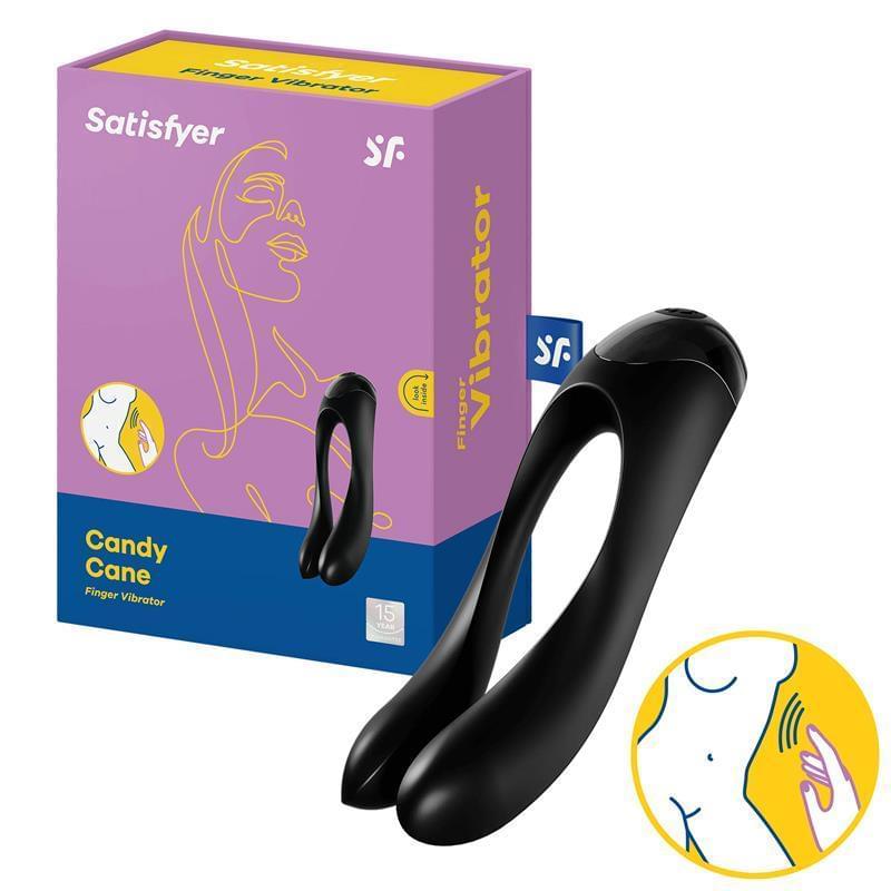Satisfyer Candy Cane vibrator za prst - EROTIC - Sex Shop